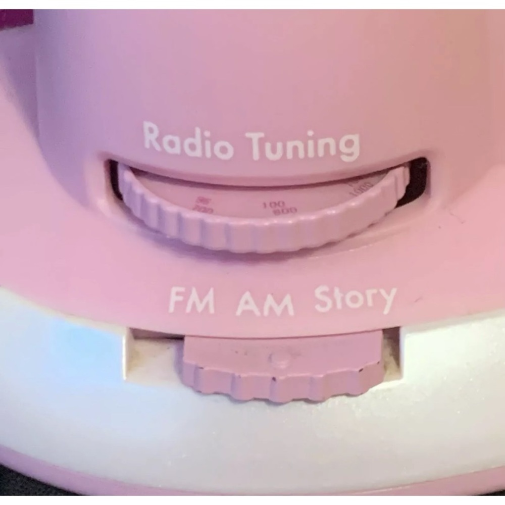 Disney Princess Castle Story Telling Alarm Pink Clock with Radio P350ACR Tested - Picture 7 of 12